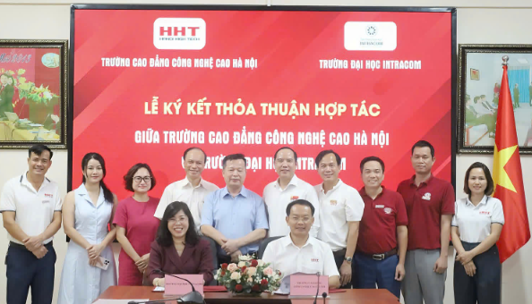 Trường Cao đẳng Công nghệ cao Hà Nội và Đại học Intracom thúc đẩy hợp tác phát triển nguồn nhân lực